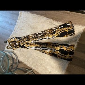 Yellow and Brown Romper